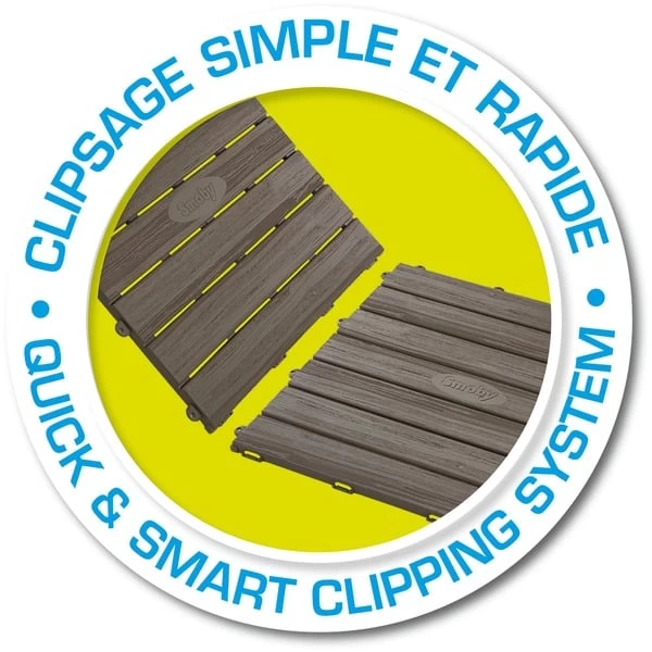 Smoby Bodenplatten-Set Mit Klicksystem, Gartenspielgerät 7 Smoby Bodenplatten-Set Mit Klicksystem, Gartenspielgerät – Bild 5