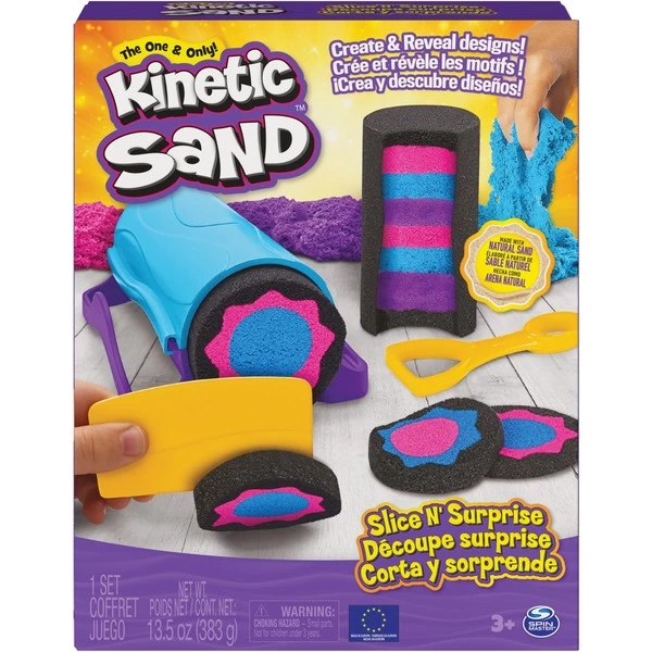 Spin Master Kinetic Sand - Slice N'Surprise Set, Spielsand 3 Spin Master Kinetic Sand - Slice N'Surprise Set, Spielsand