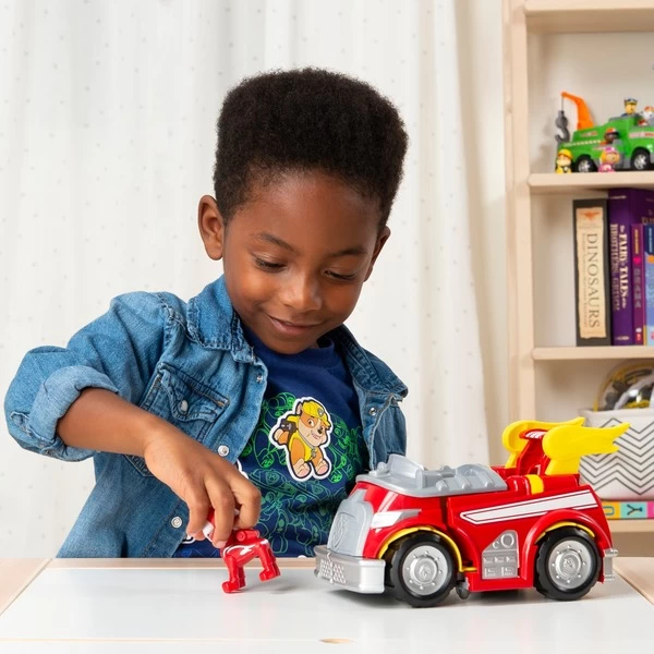 Spin Master Paw Patrol, Mighty Pups Super Paws - Marshalls Powered Up Fahrzeug, Spielfahrzeug – Bild 9