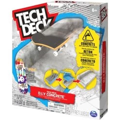 Spin Master Tech Deck - Concrete Fingerboard-Rampe Zum Selberbauen, Spielfahrzeug -Bester Spielwaren Geschäft Spin Master Tech Deck Concrete Fingerboard Rampe zum Selberbauen Spielfahrzeug@@1849705 7