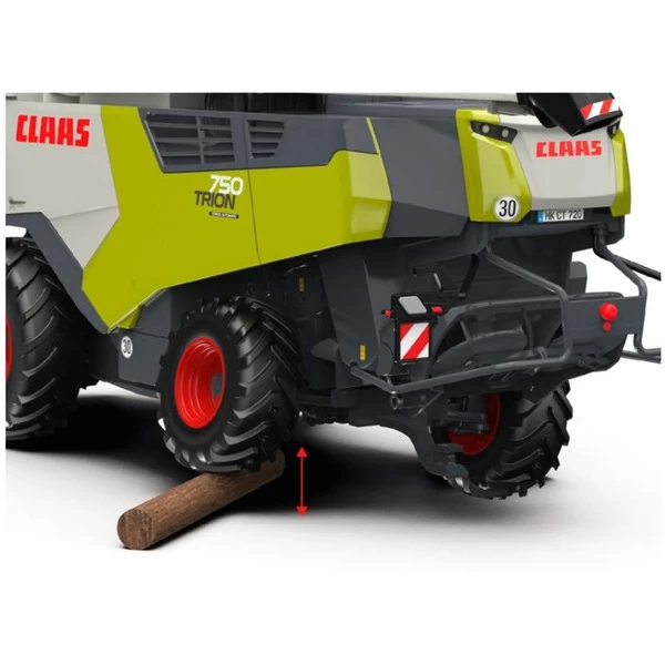 Wiking Claas Trion 720 Montana Convio 1080 Und Transportwagen, Modellfahrzeug – Bild 6