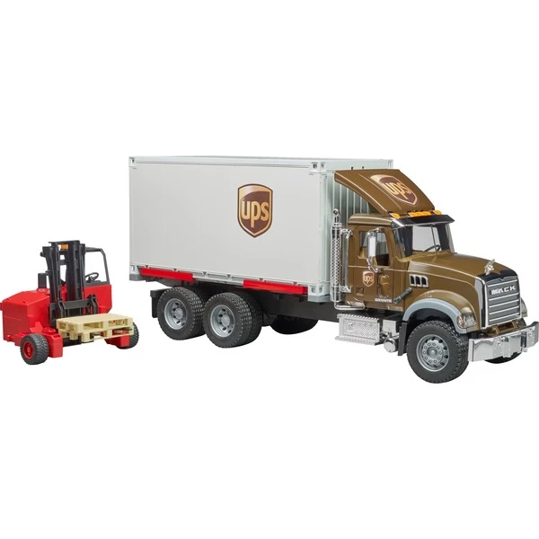 Bruder Mack Granite UPS Logistik-LKW, Modellfahrzeug 3 Bruder Mack Granite UPS Logistik-LKW, Modellfahrzeug