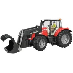 Bruder Massey Ferguson 7624 Mit Frontlader, Modellfahrzeug -Bester Spielwaren Geschäft bruder Massey Ferguson 7624 mit Frontlader Modellfahrzeug@@1ssbz00t 2